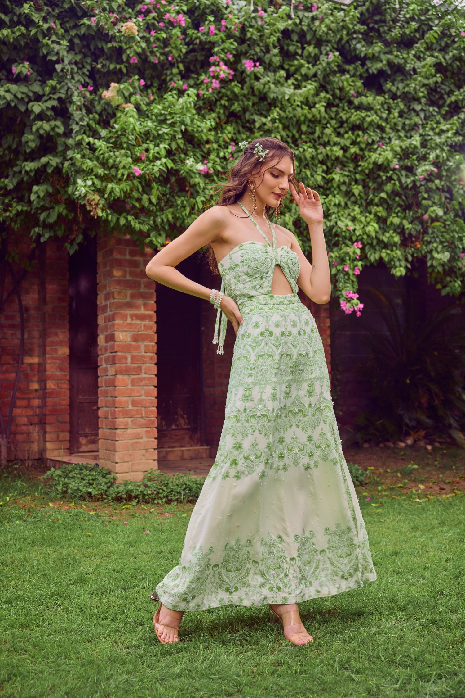 Basil Breeze Dress