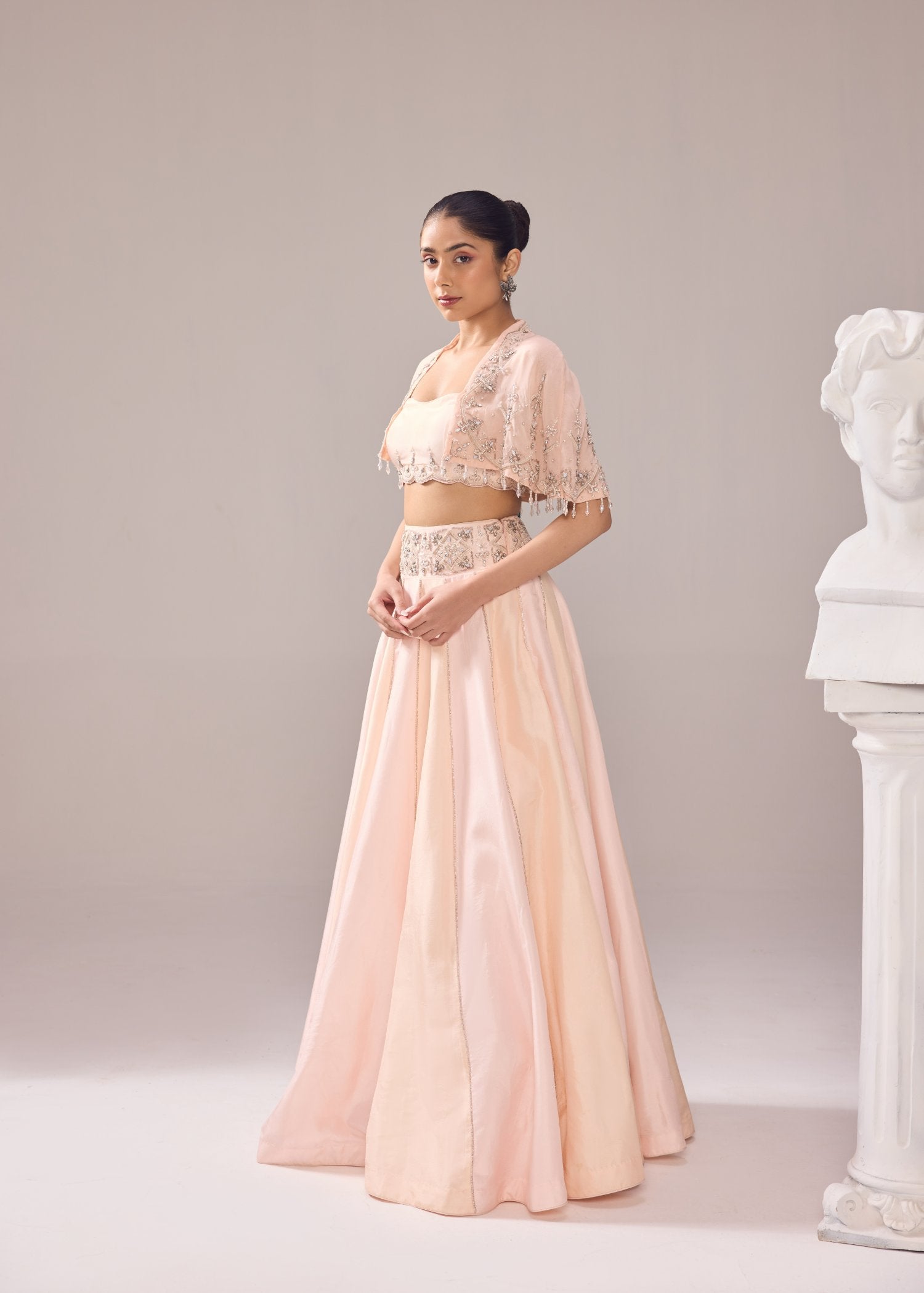 Margaret Cape Lehenga set