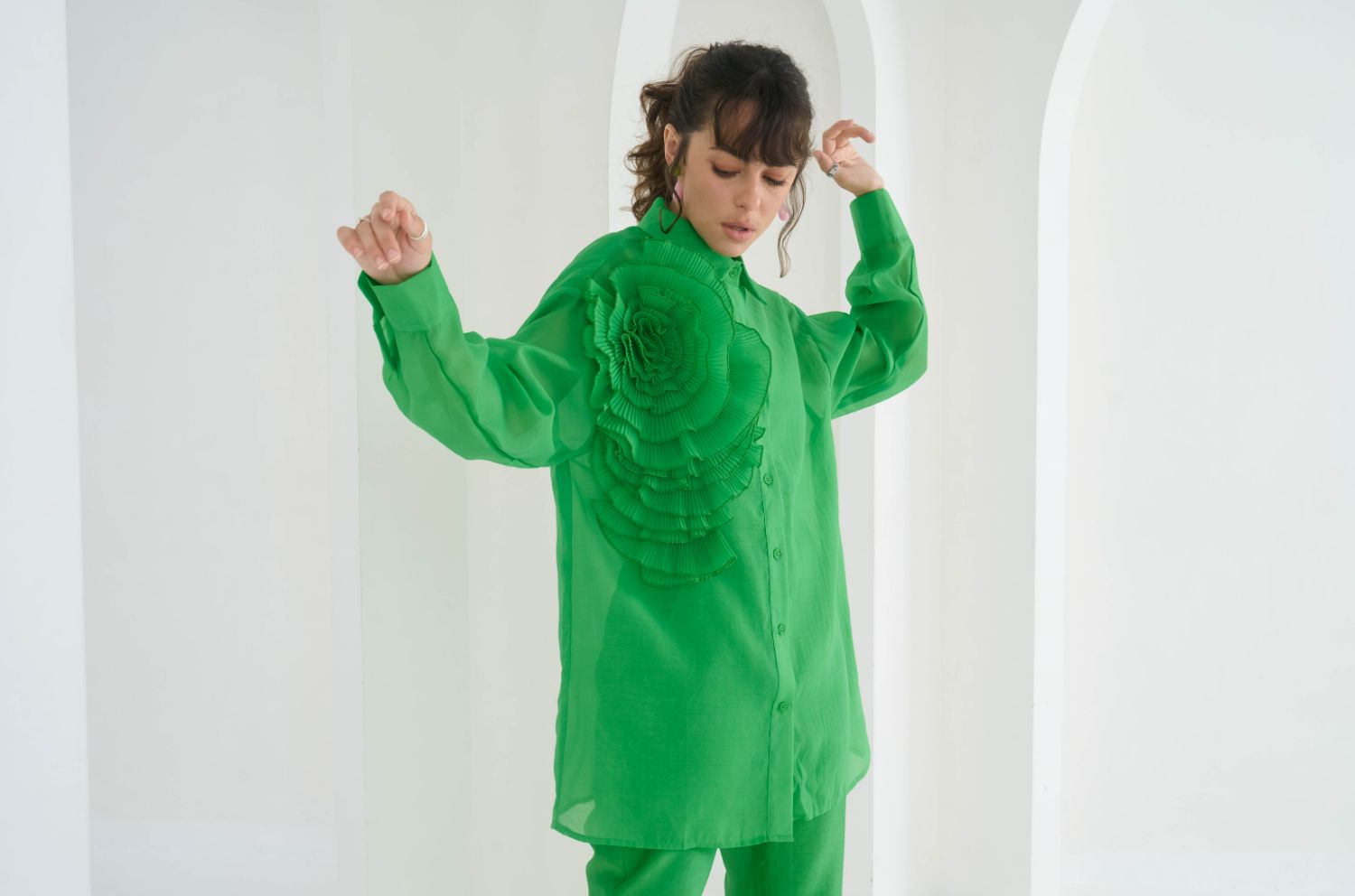 Green Yasmin Shirt