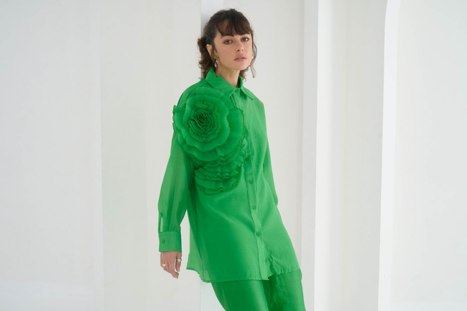 Green Yasmin Shirt