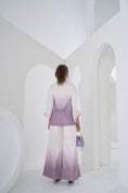 Load image into Gallery viewer, Mauve Grey Ombre Kaftan Coord Set
