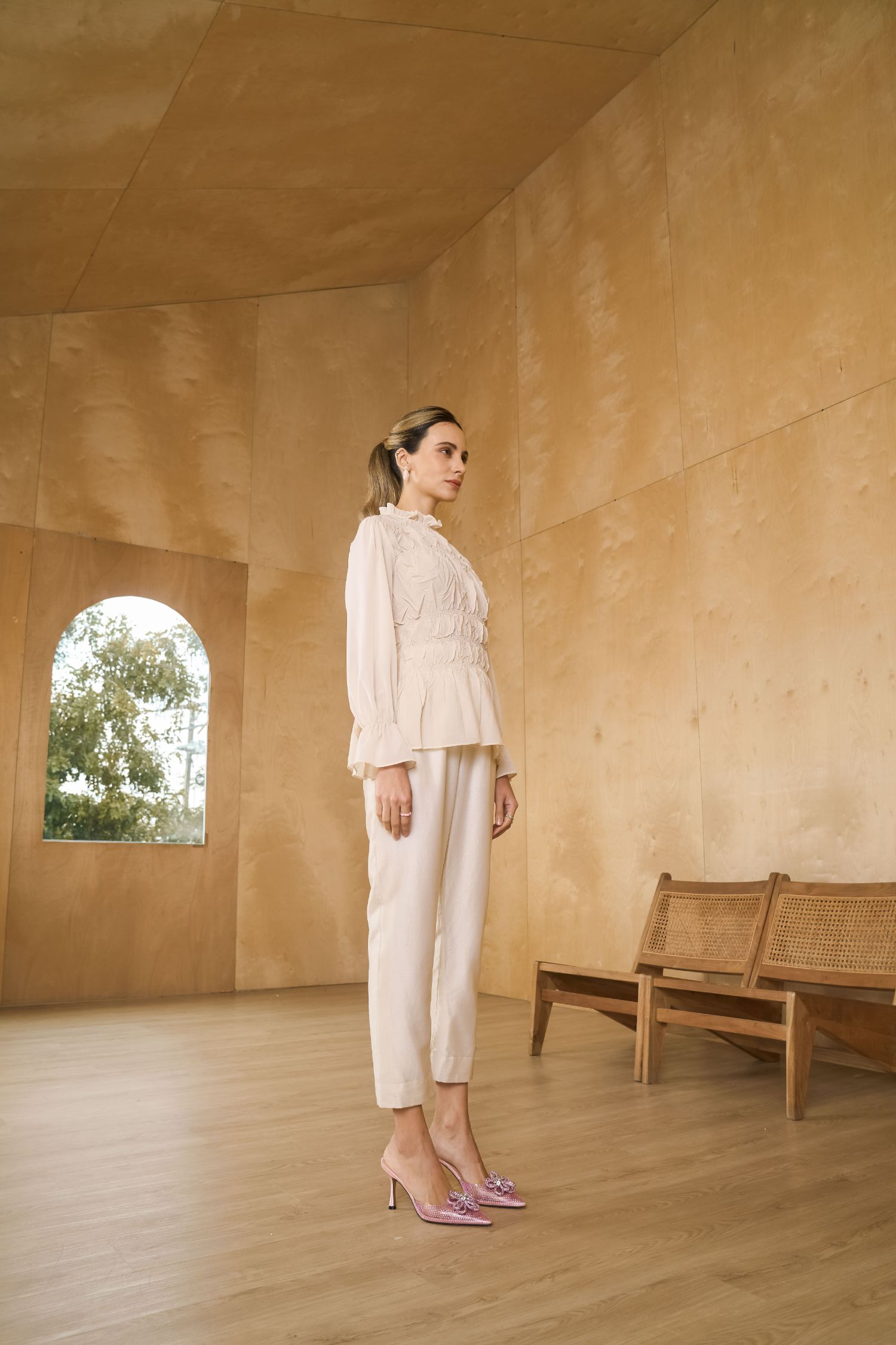 Ivory Saashaa Pant