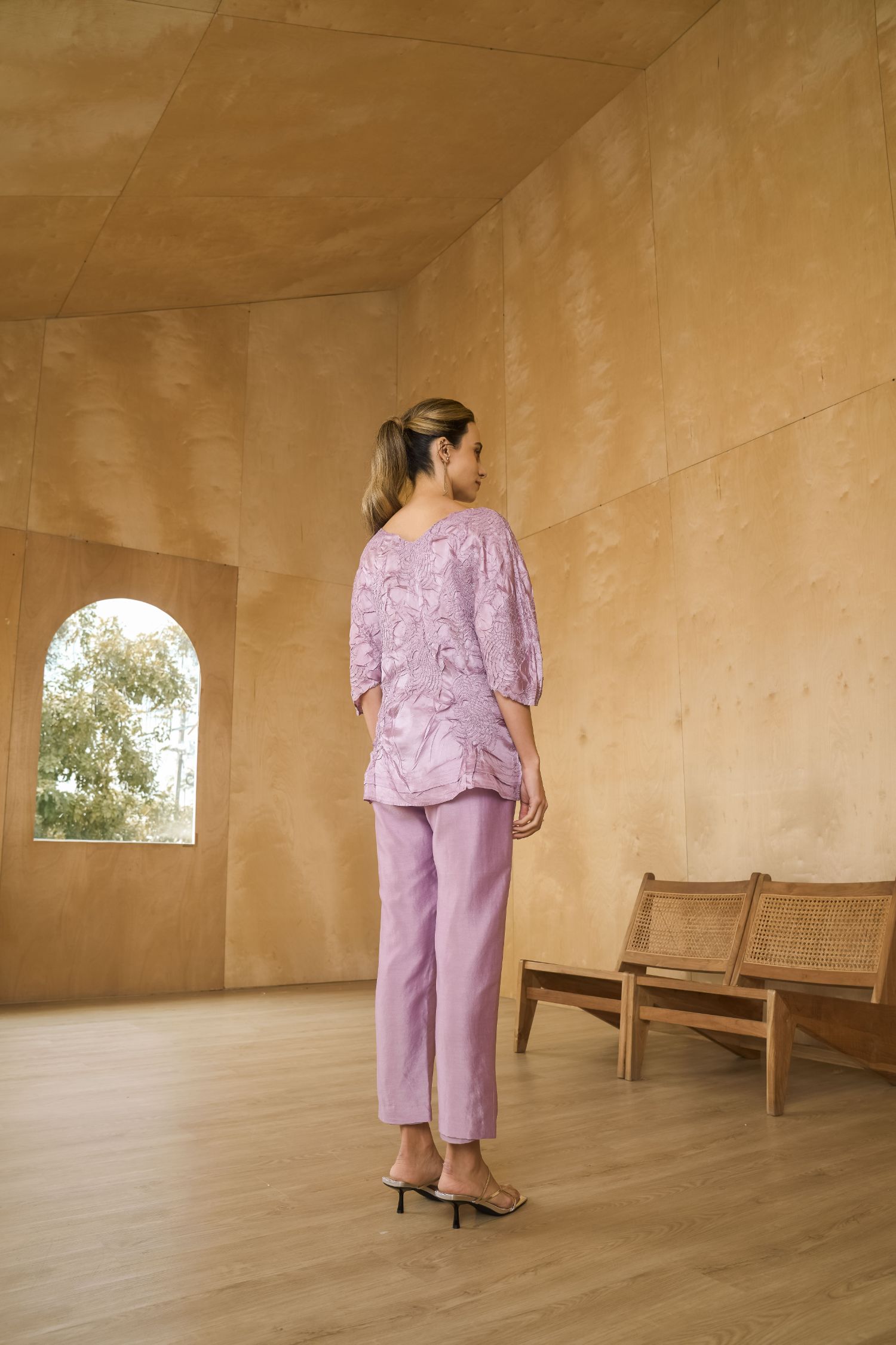 Lilac Eddaa Pant