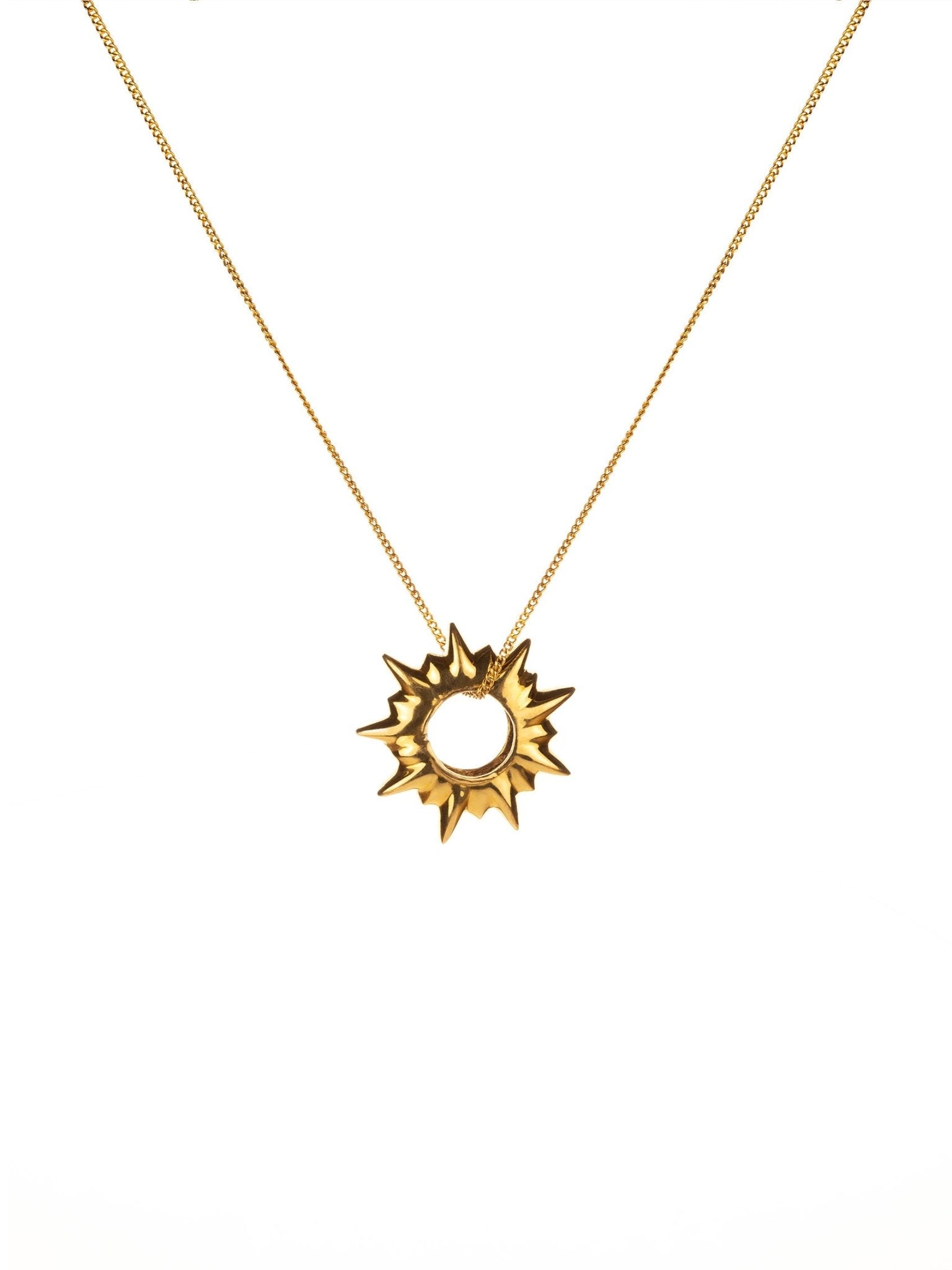 Sun Stud Necklace